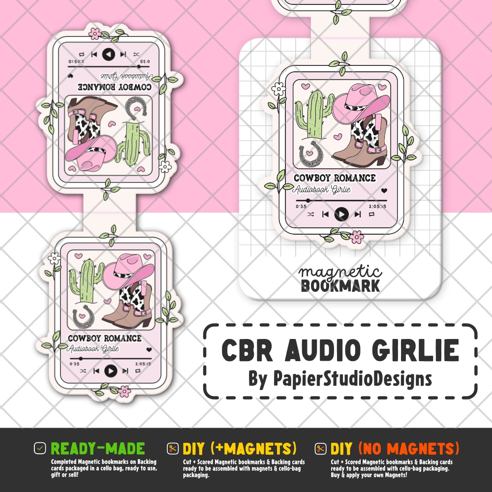 Stickiply - Wholesale Bookmark - Cowboy Romance | Magnetic Bookmark1