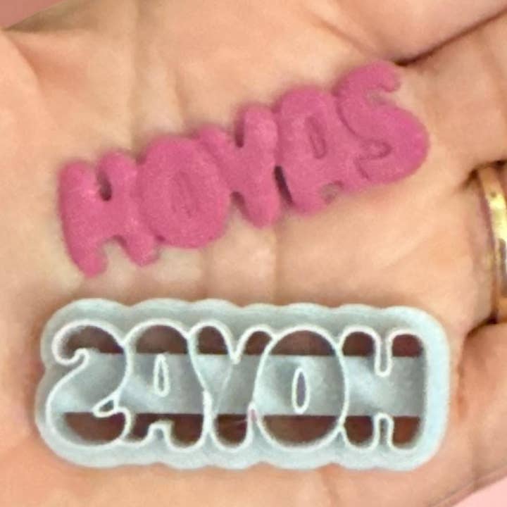 Hoyas Polymer Clay Cutter for wholesale by Roussell Prints and Demand LLC