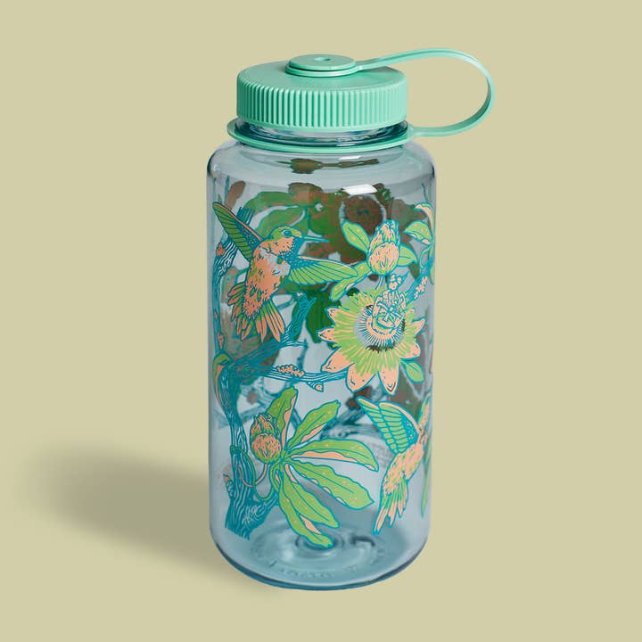 32 oz de Nalgene : Colibris pour la vente par Mustard Beetle