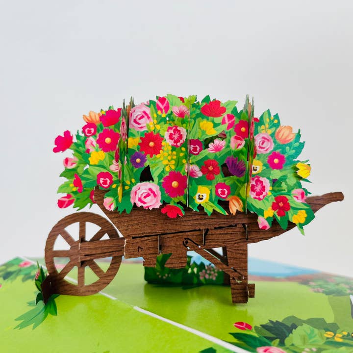 WOWPOP Blooming Joy CARD, 3D Pop Up Card, Handmade for wholesale by The Paper Mix