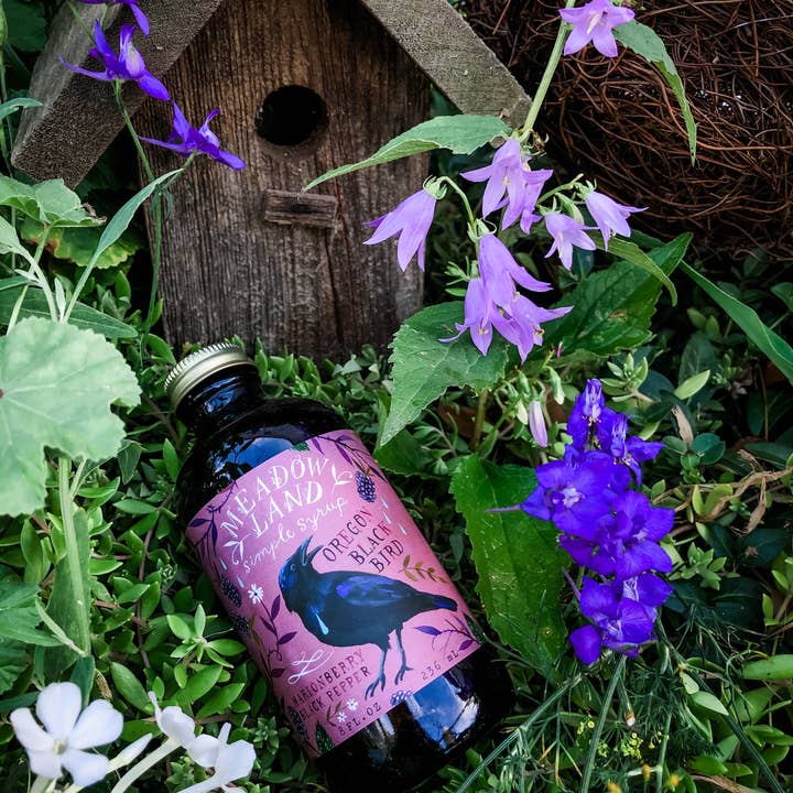 Meadowland Syrup - Wholesale Cocktail Mix/Syrup - Oregon Black Bird Simple Syrup