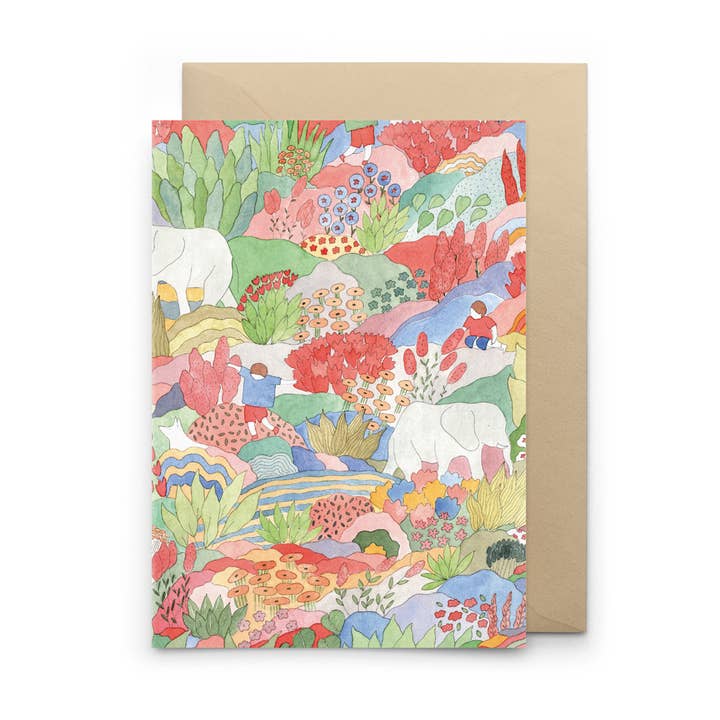 Spring Card for wholesale by Petit Gramme