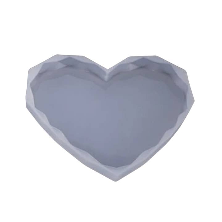 LBB Resin - Wholesale Craft Supplies - Silicone Diamond Heart Mould