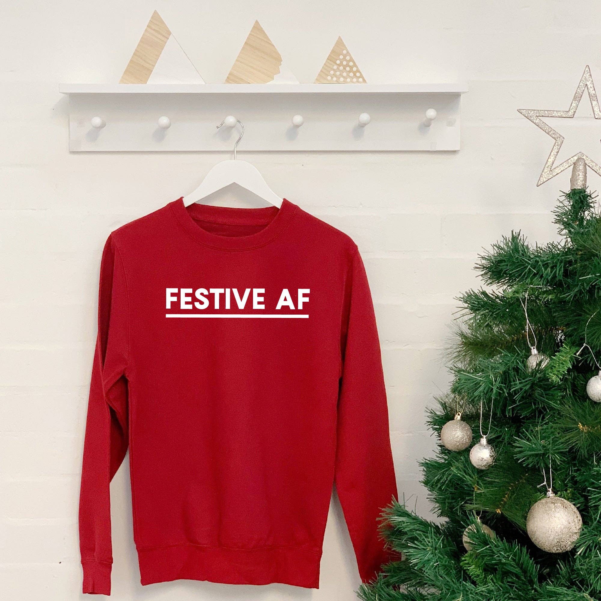Lovetree Design – Engroshandel Grafisk Sweatshirt - Dame – Festlig Af Alternativ Juletrøje2