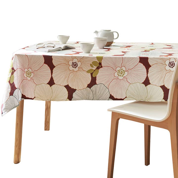 Anemone - Waterproof cotton tablecloth for wholesale by Nydel