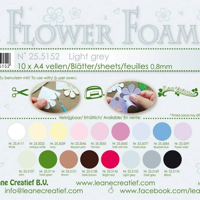 Ecstasy Crafts Distributing - Wholesale Craft Supplies - Flower Foam 10 A4 Sheets14