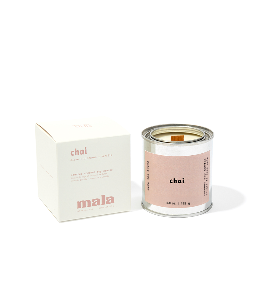 Mala the Brand - Vendita all'ingrosso Candela in vasetto - Chai | Candela in cera di cocco e soia 1