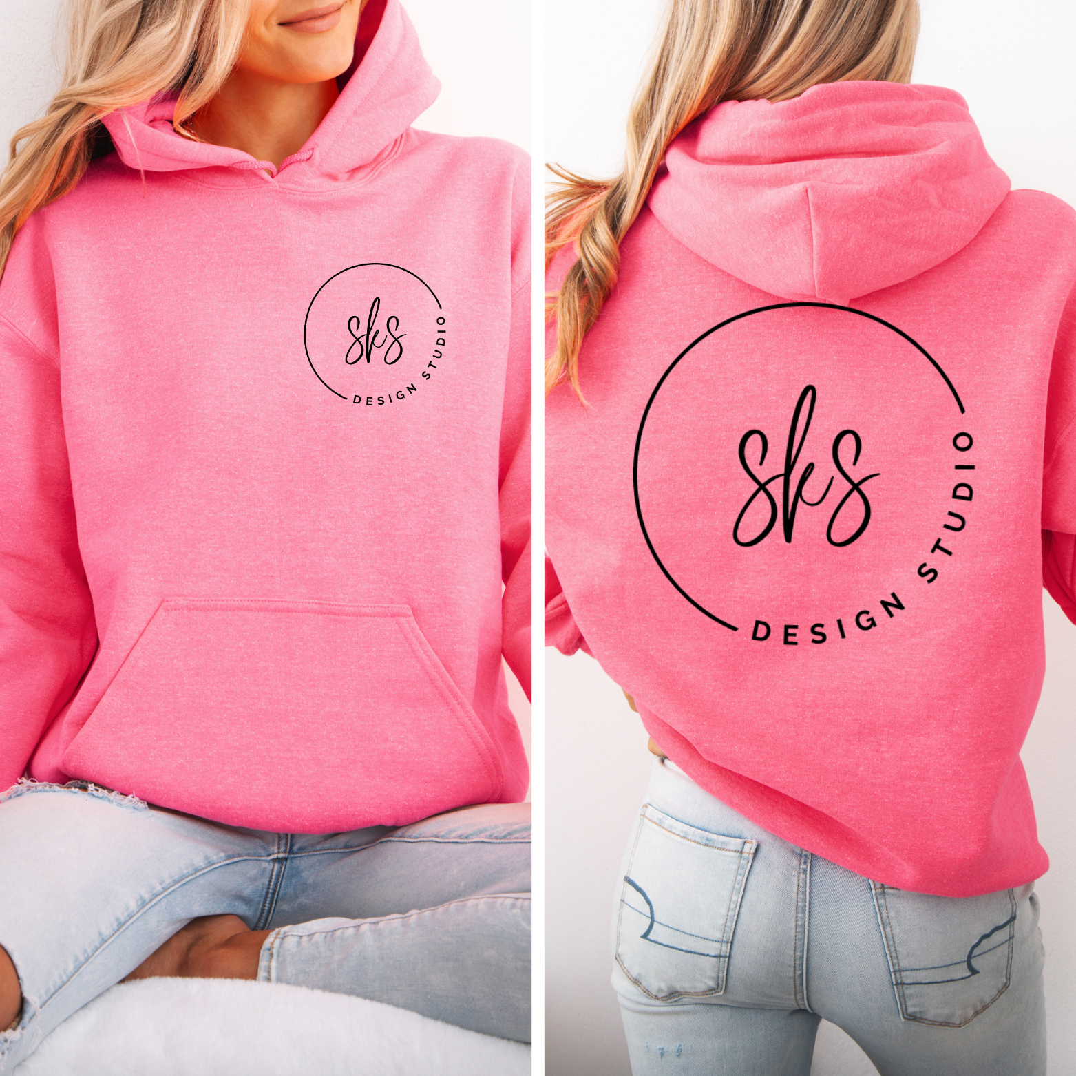SKS Design Studio - Wholesale Hoodie - Unisex - CUSTOM LOGO | Unisex Hoodie Sweatshirt [GILDAN]36