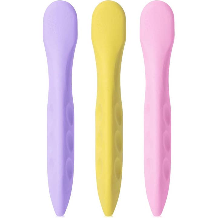 Søde viskelædere formet som penne til børn, 3-pak, pastelgreb for engroshandel hos Mr. Pen