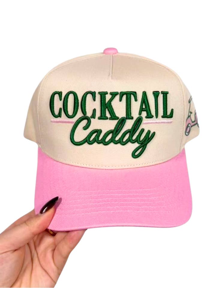 BONÉ DE LONA COCKTAIL CADDY por atacado de Summer Tees