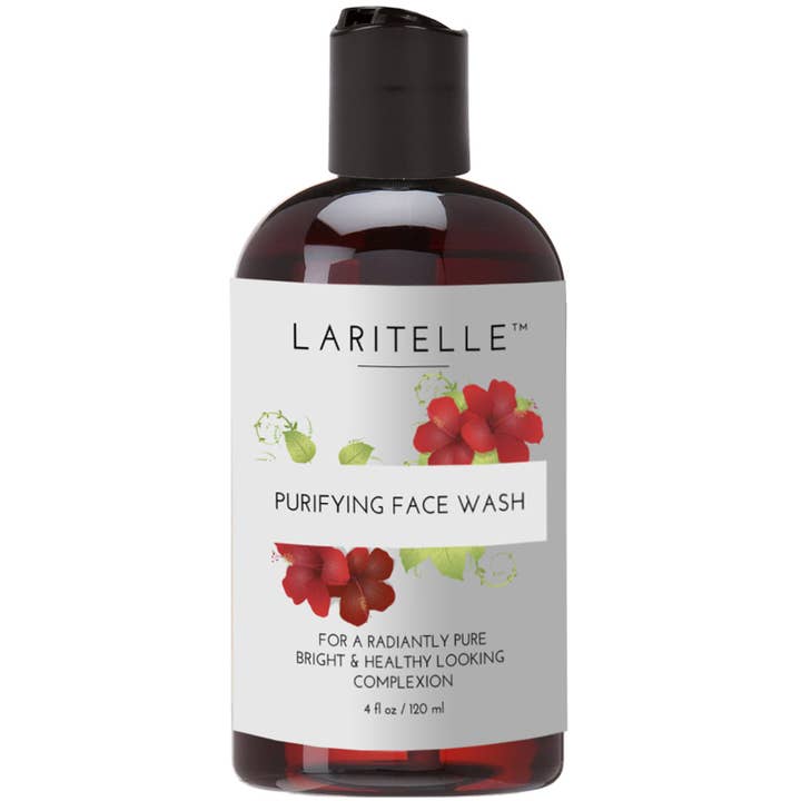 Laritelle Organic Purifying Face Wash 4 oz for wholesale by LARITELLE