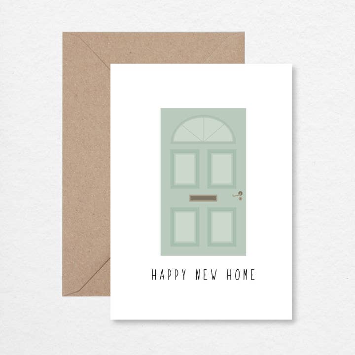 Cartão de felicitações Happy New Home A6 por atacado de EK DESIGN