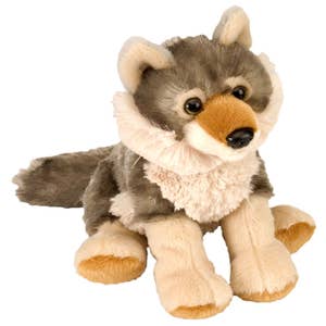 Cheap Cute Wolfhound Plush Toy Wolf Dog Pendant Stuffed Doll Keychain Car  Bag Decor