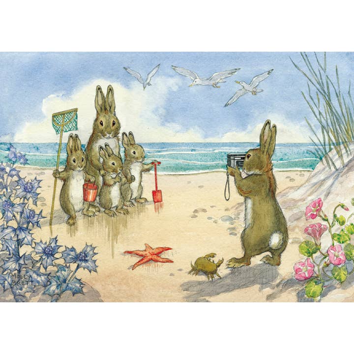 Ganz Still, Bitte! - Molly Brett Postkarte für den Großhandel von Ganymed Press