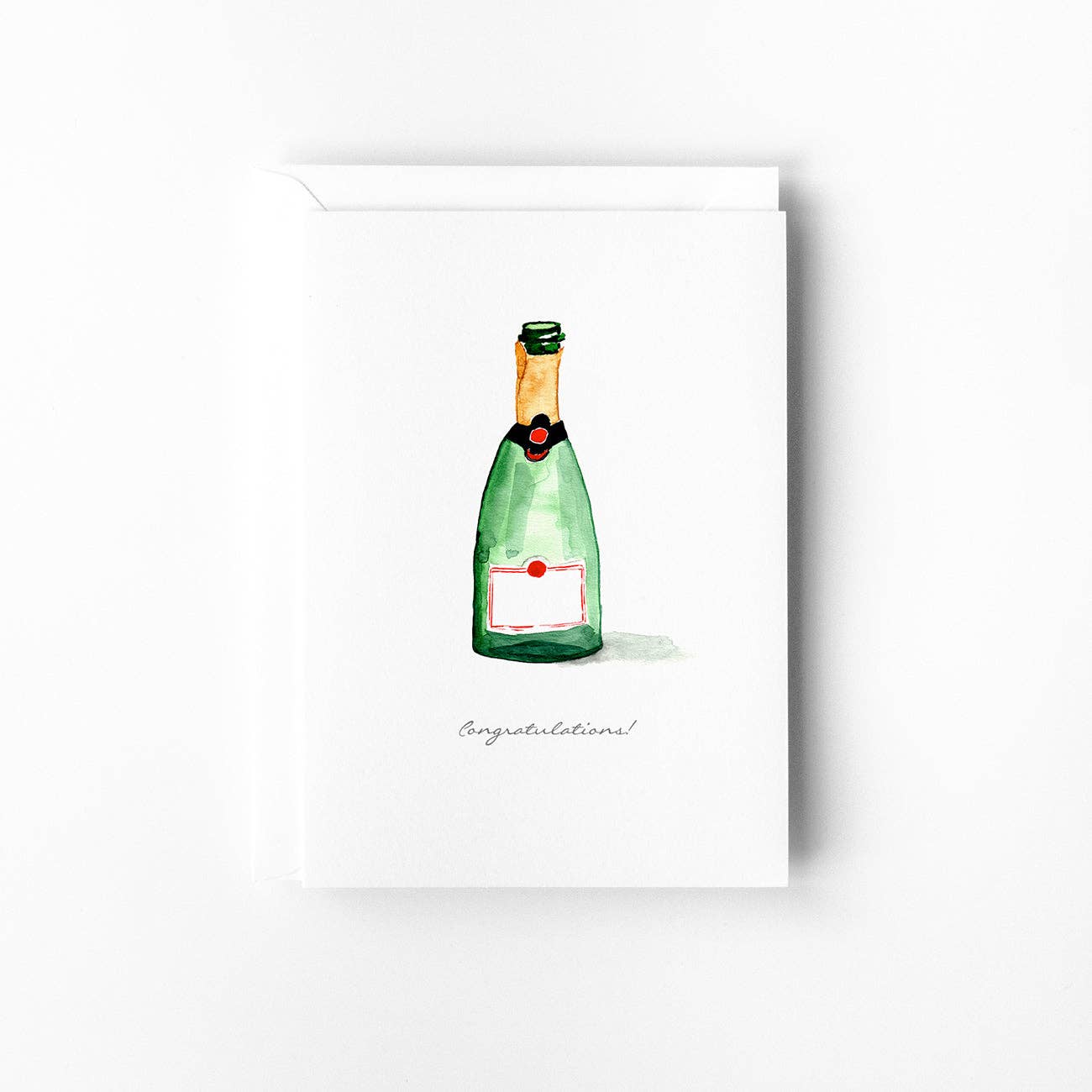 Finding Silver Pennies - Wholesale Congratulations card - Champagne Mini Note Card | Celebration Enclosure Card1