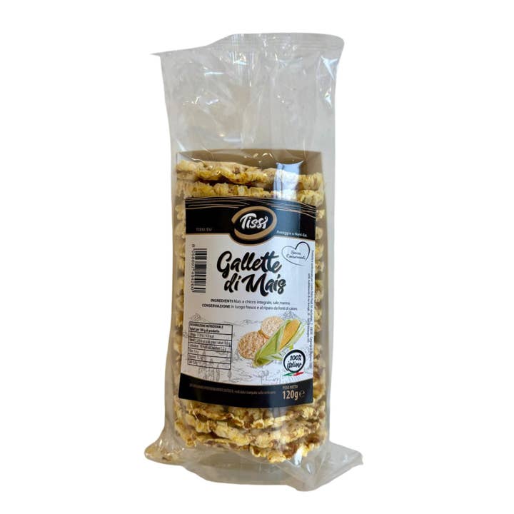 Tissi wholegrain corn cakes - 120 g for wholesale by CENTRO DOLCE FRIULI