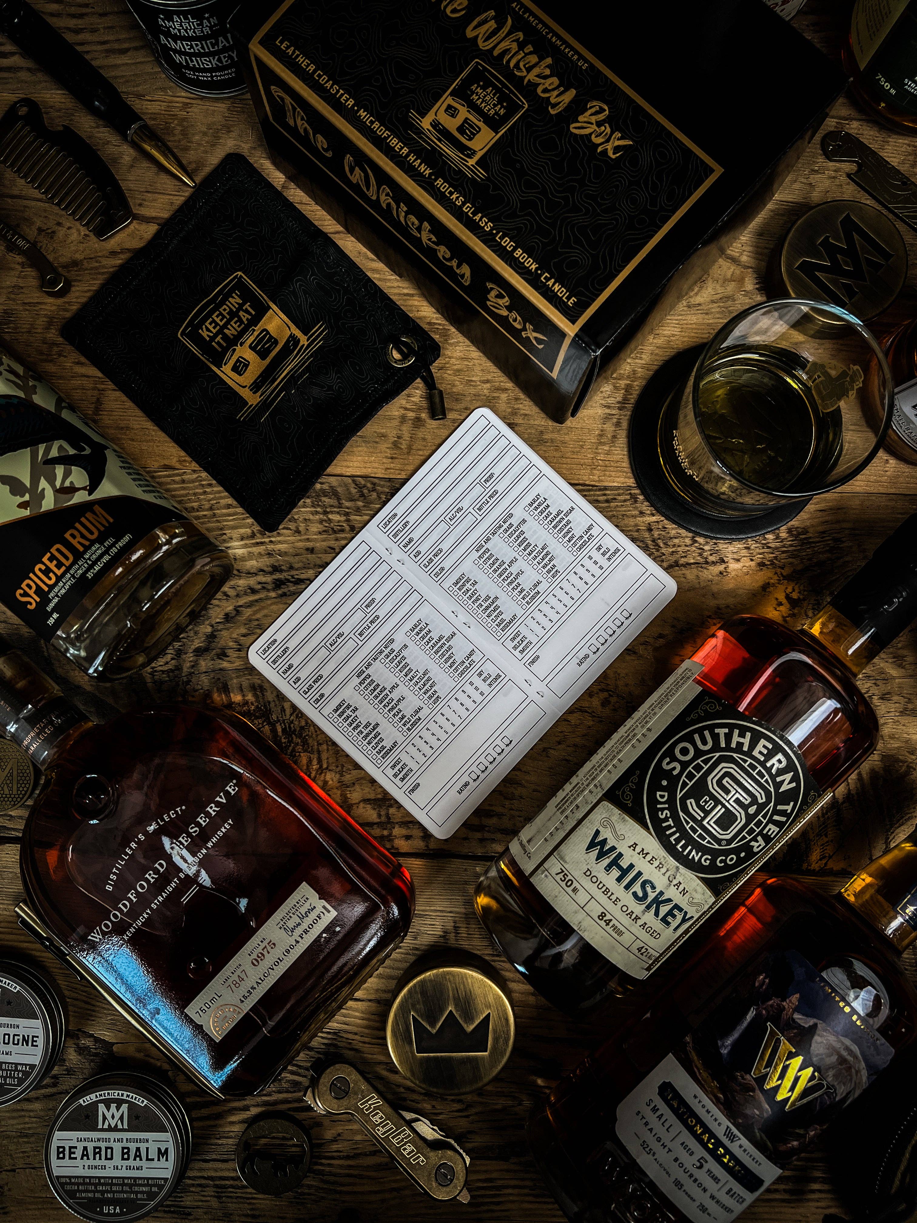 All American Maker - Wholesale Journal/Diary - Whiskey Log Book2