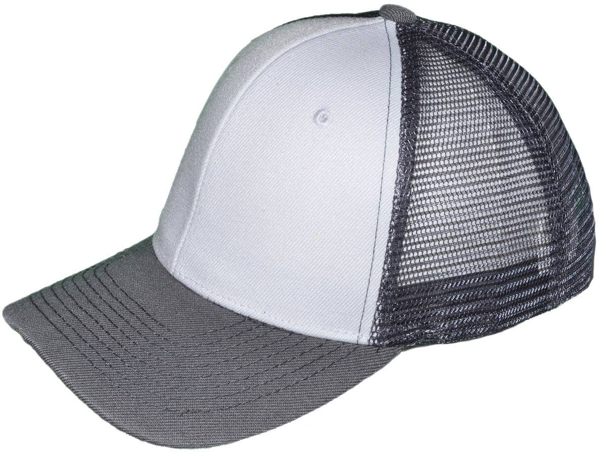 Buck Wholesale - Venta al por mayor Gorra trucker - Unisex - Gorras de camionero en blanco - Gorras BK de malla estructurada76