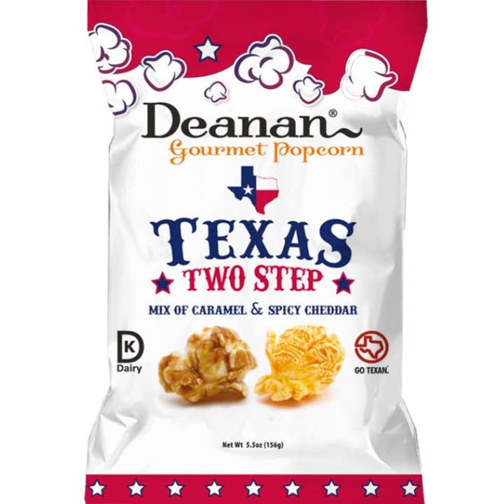 Deanan Gourmet Popcorn - Wholesale Popcorn - Texas Two Step Popcorn - 30 count Shareable Size