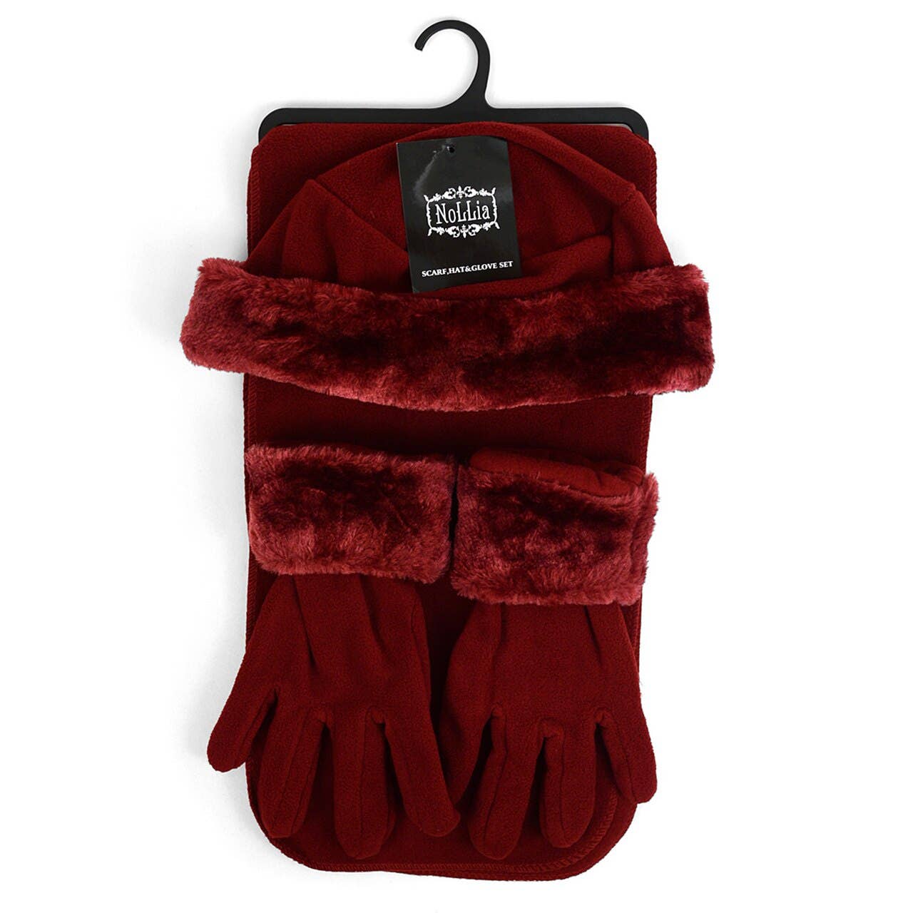 Selini New York - Wholesale Winter Accessory Set - Kids - Kid's Fleece Winter Set4