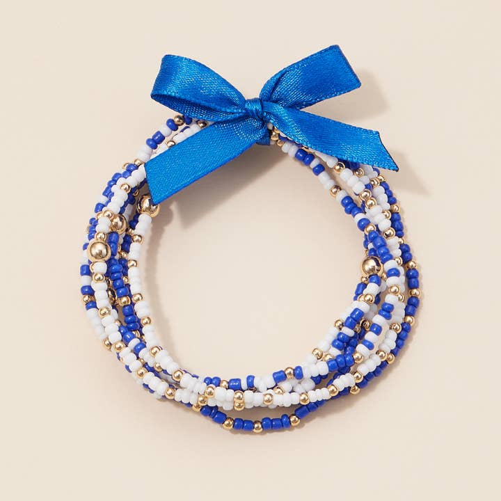 Lilla Haven - Wholesale Jewelry Set - Game Day Seed Beaded Bracelet Set5