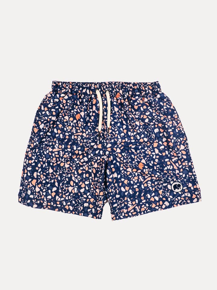 Terrazzo SEAQUAL®YARN Badehose für den Großhandel von Trendsplant Clothing