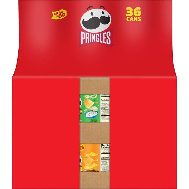 Swift Trade Group LLC - Wholesale Crisps - Pringles Grab & Go Potato Crisps, Variety Pack, 36 ct2