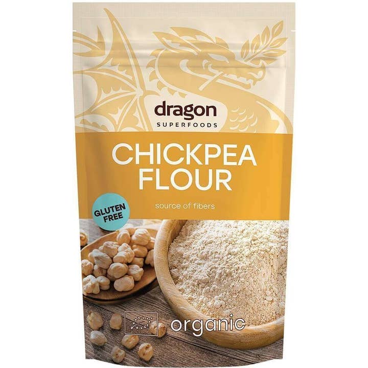 Bett'r – Großhandel Mehl – Kichererbsenmehl, Bio, Drachen-Superfoods, 200 g/1kg
