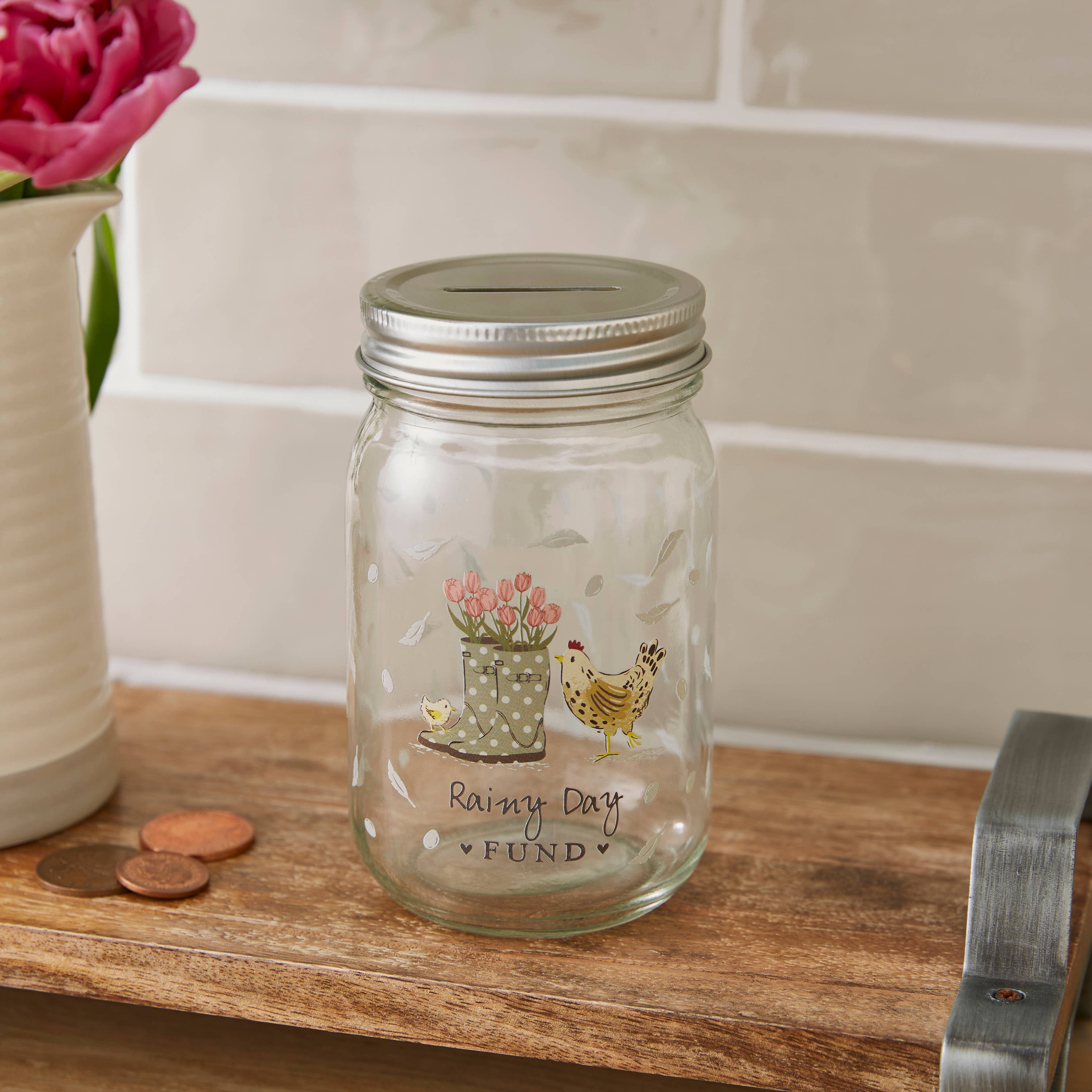 Multi Money Jar Hen House Lane for wholesale on Faire