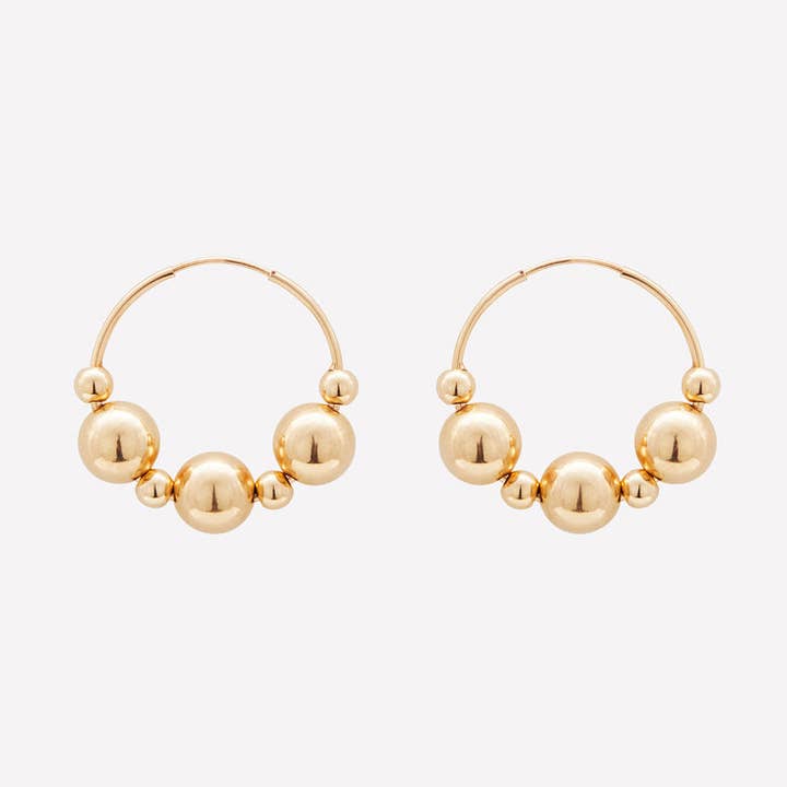 EMILIE EARRING 24MM for wholesale by 22 Jewelry