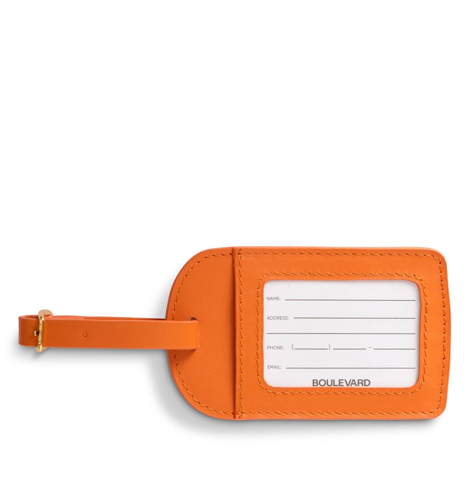 Boulevard - Wholesale Luggage Tag - "Amelia" Leather Luggage Tag (Personalizable)11