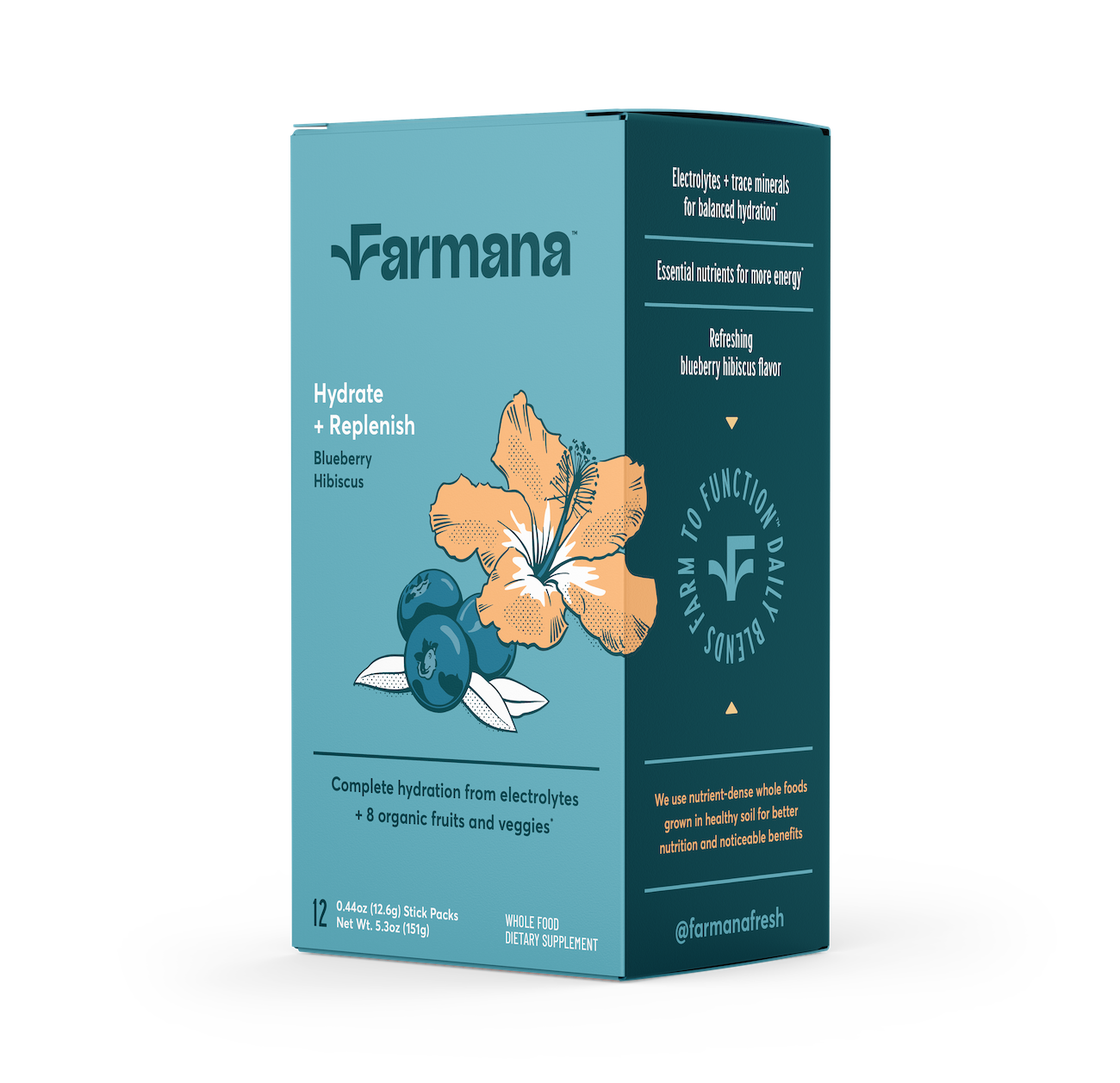 Farmana - Wholesale Powdered health drink - Hydrate + Replenish - Functional Superfood Electrolyte Blend6