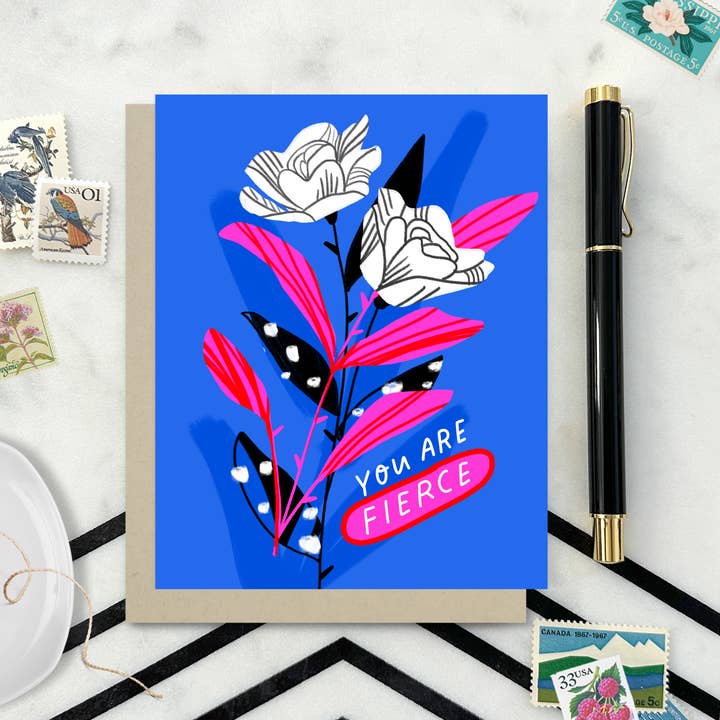 Barone and Co. - Wholesale Friendship Card - You Are Fierce Friendship Card1