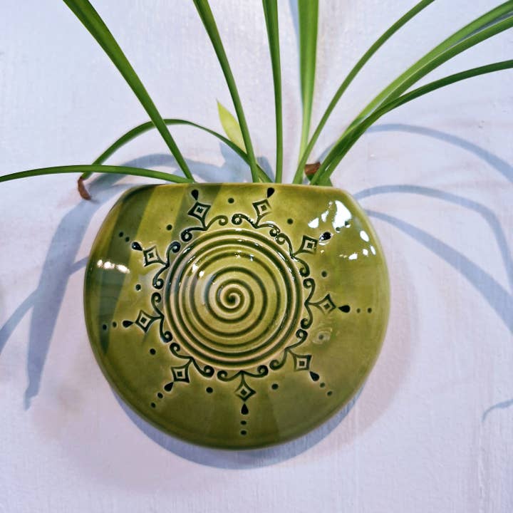 Plays in Mud Pottery - Wholesale Plant Pot - Air Planter-Handmade-Wall and Home Decor-Made to Order5