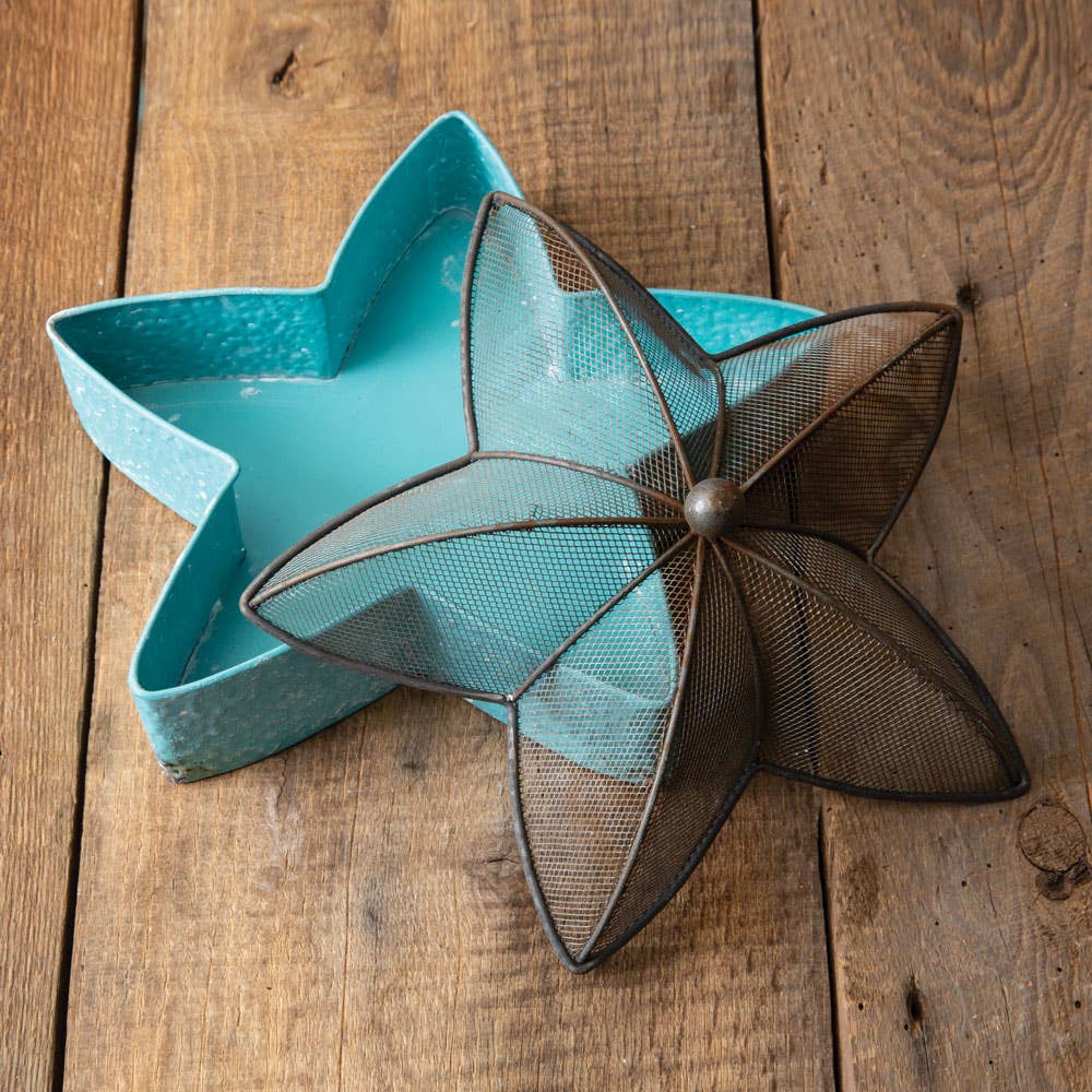 CTW Home Collection - Wholesale Decorative Tray - Starfish Sifter Tray1