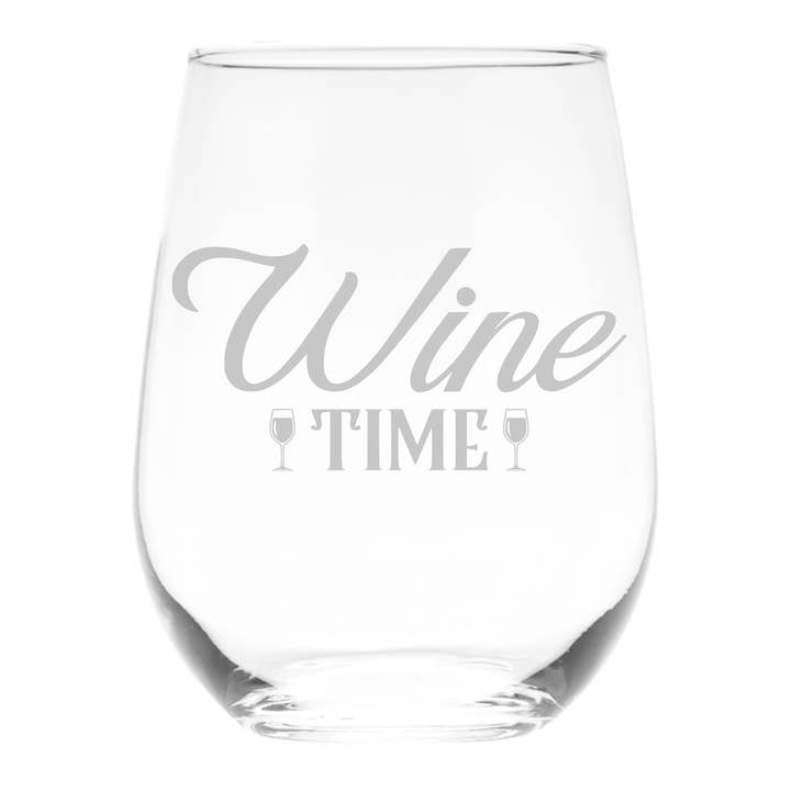 Wine Time stjälkfritt vinglas för män och kvinnor - 17 oz. för wholesale av C&M Personal Gifts