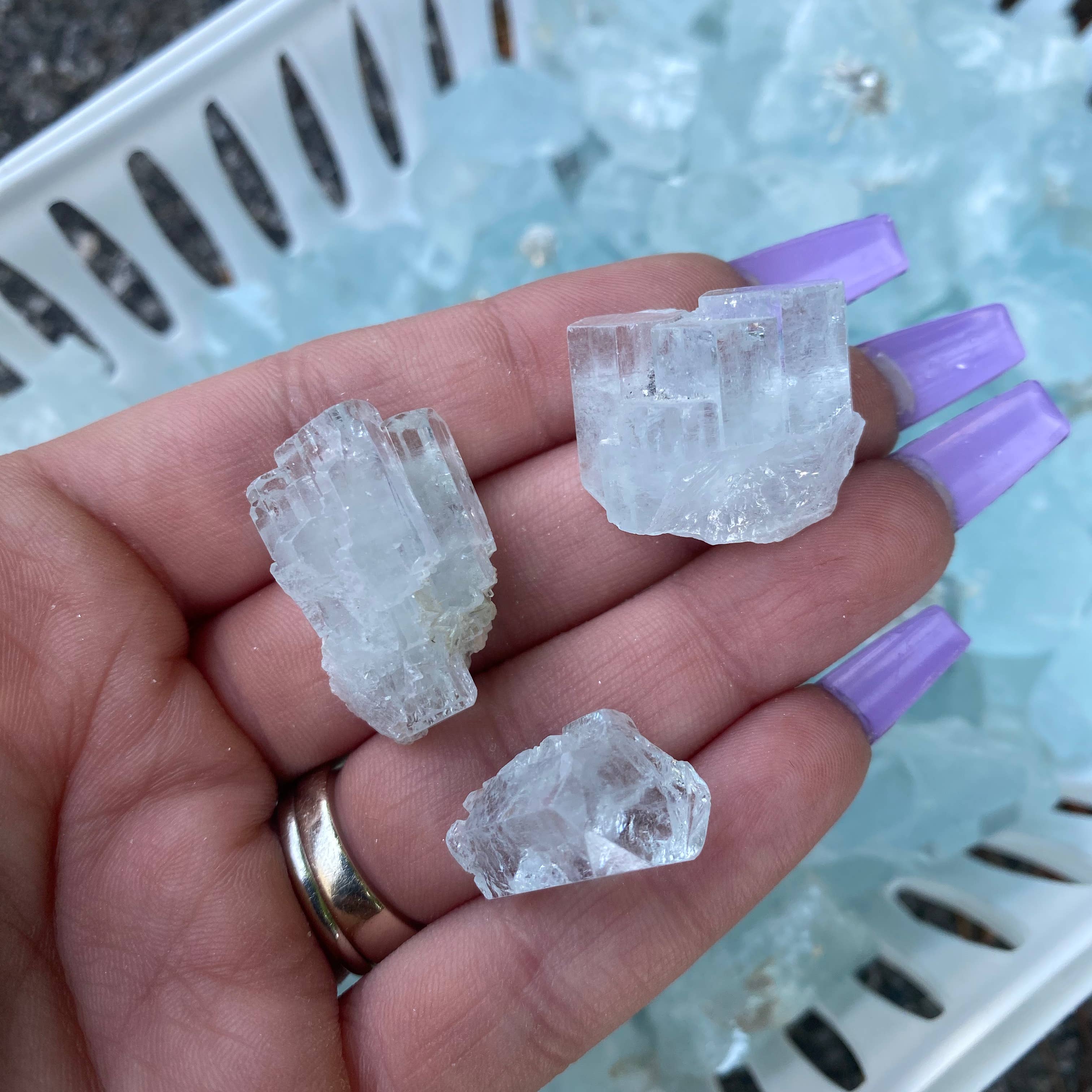 Moon Mountain Gems – wholesale Andlig sten/kristall – Aquamarinprov per gram3