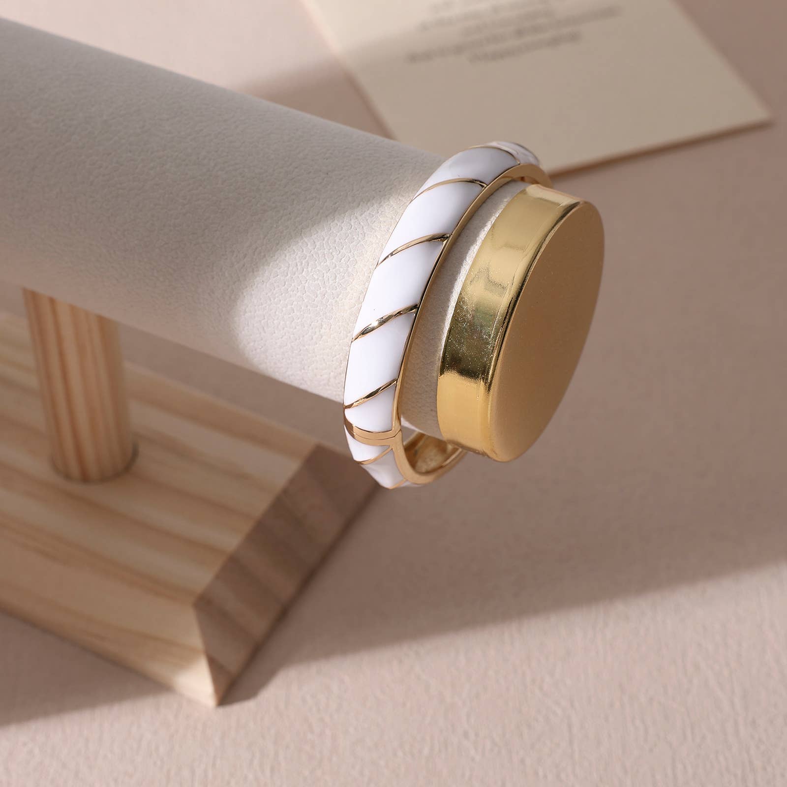 KALISTA - Vendita all'ingrosso Bracciale a polsino - Bracciale smaltato Torsa Reed3