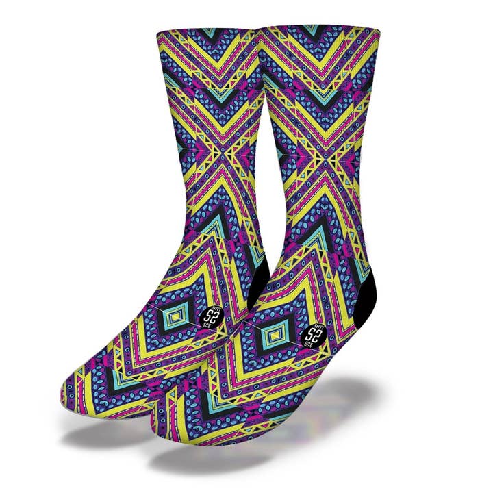 Chaussettes Africaines 12 pour la vente par Savvy Sox