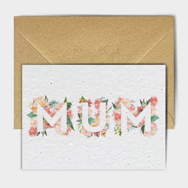 Mum'S The Word for wholesale by The Seed Card Company