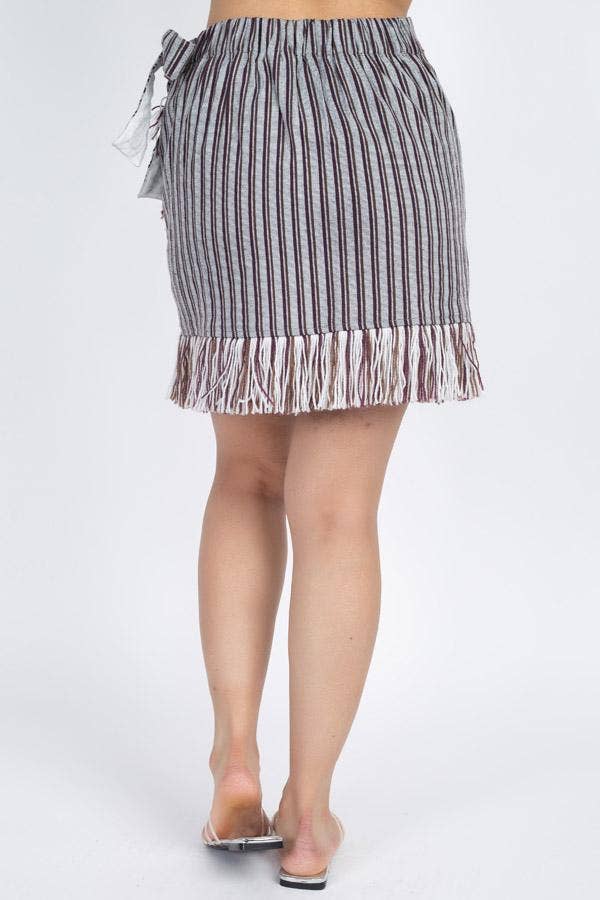 Lakhays Collection Inc. - Wholesale Skirt - Women's - Women's Woven Winter Mini Skirt4