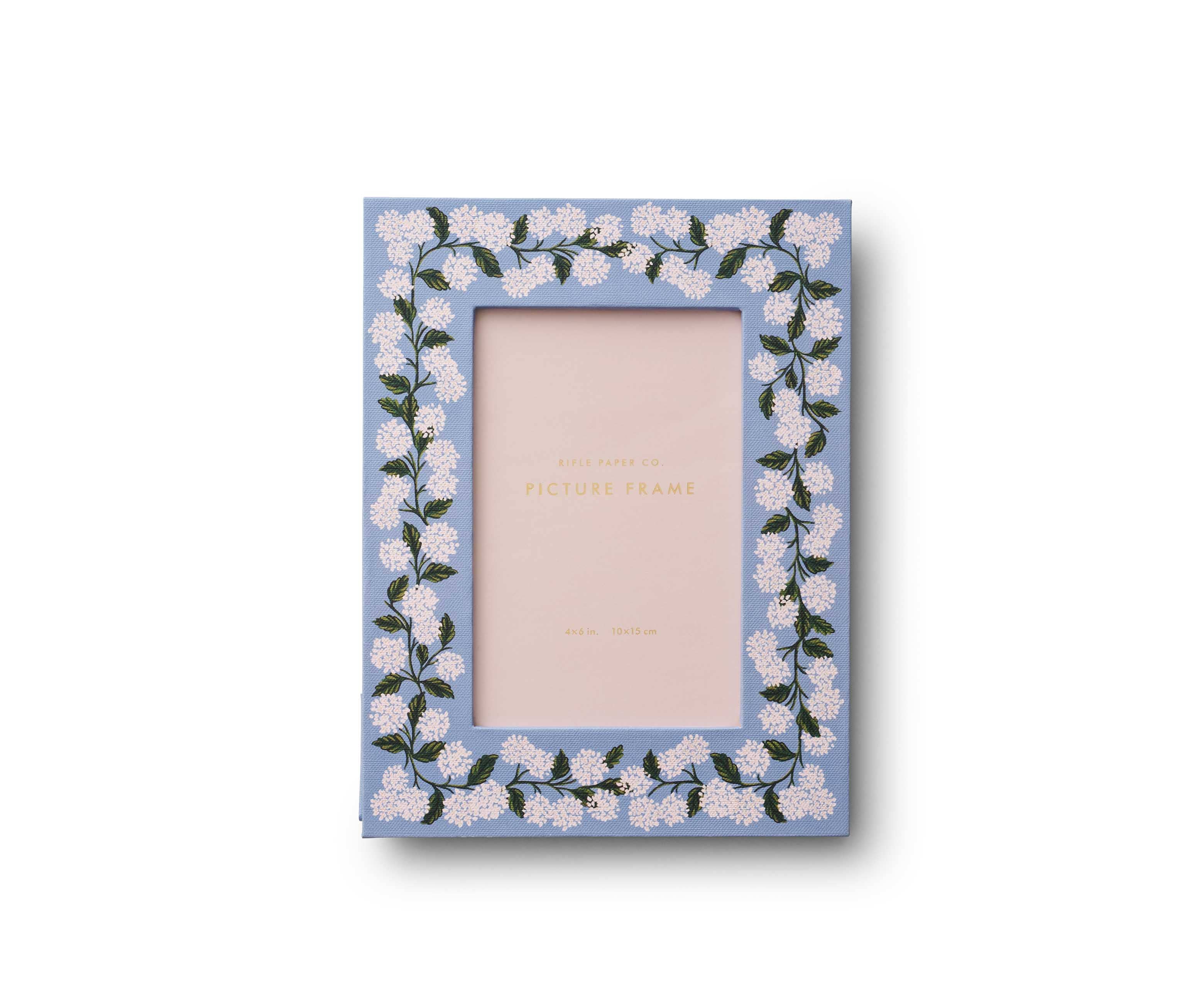 Rifle Paper Co. - Wholesale Picture Frame - Hydrangea Paper Wrapped Picture Frame1