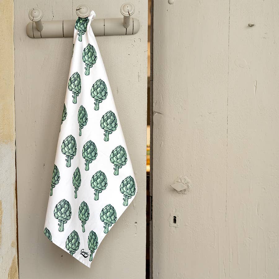 Gangzaï Design - Wholesale Tea Towel - Artichoke Dishcloth2