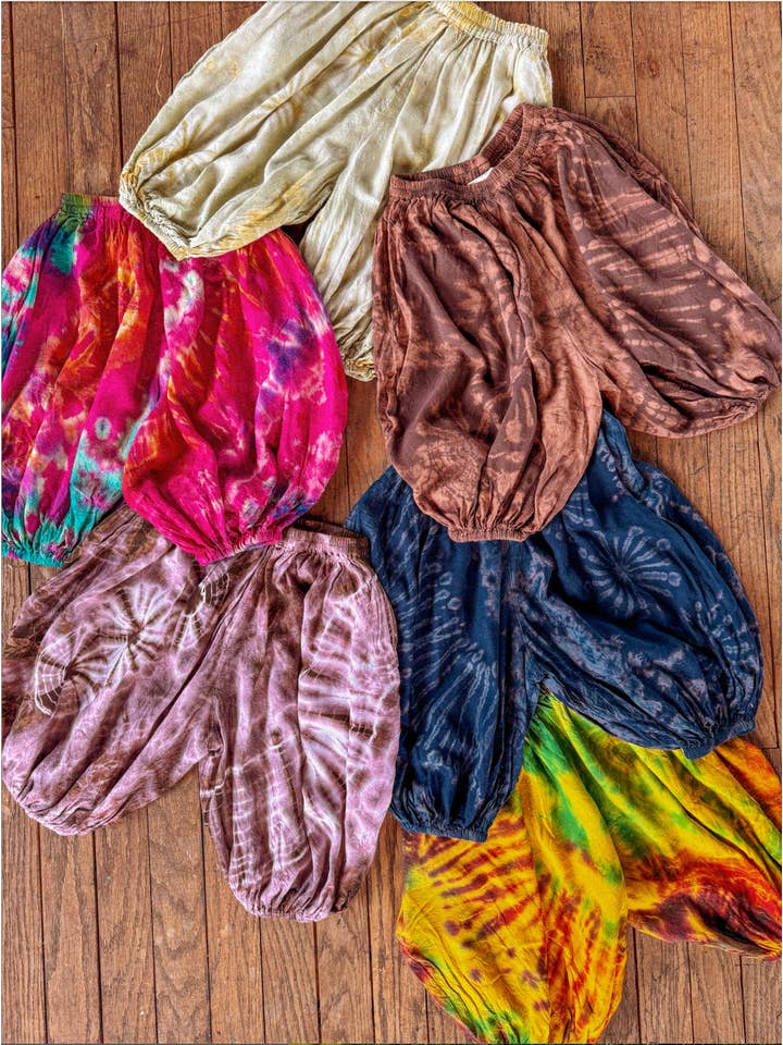 Gardenbelle Shop – Großhandel Hose – Kinder – Baby Youth Kids Hippie Boho Batikhose, Kinderhose