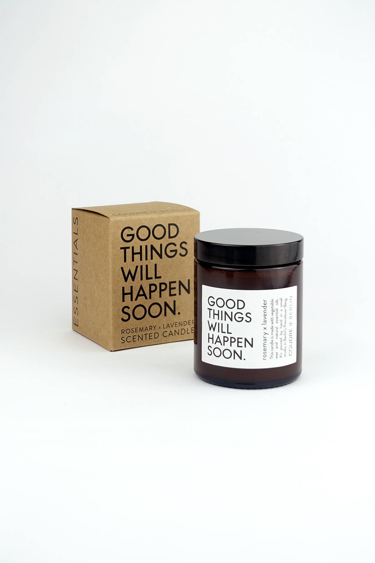 Coudre Berlin – wholesale Burkljus – Good things... Doftljus med rosmarin och lavendel6