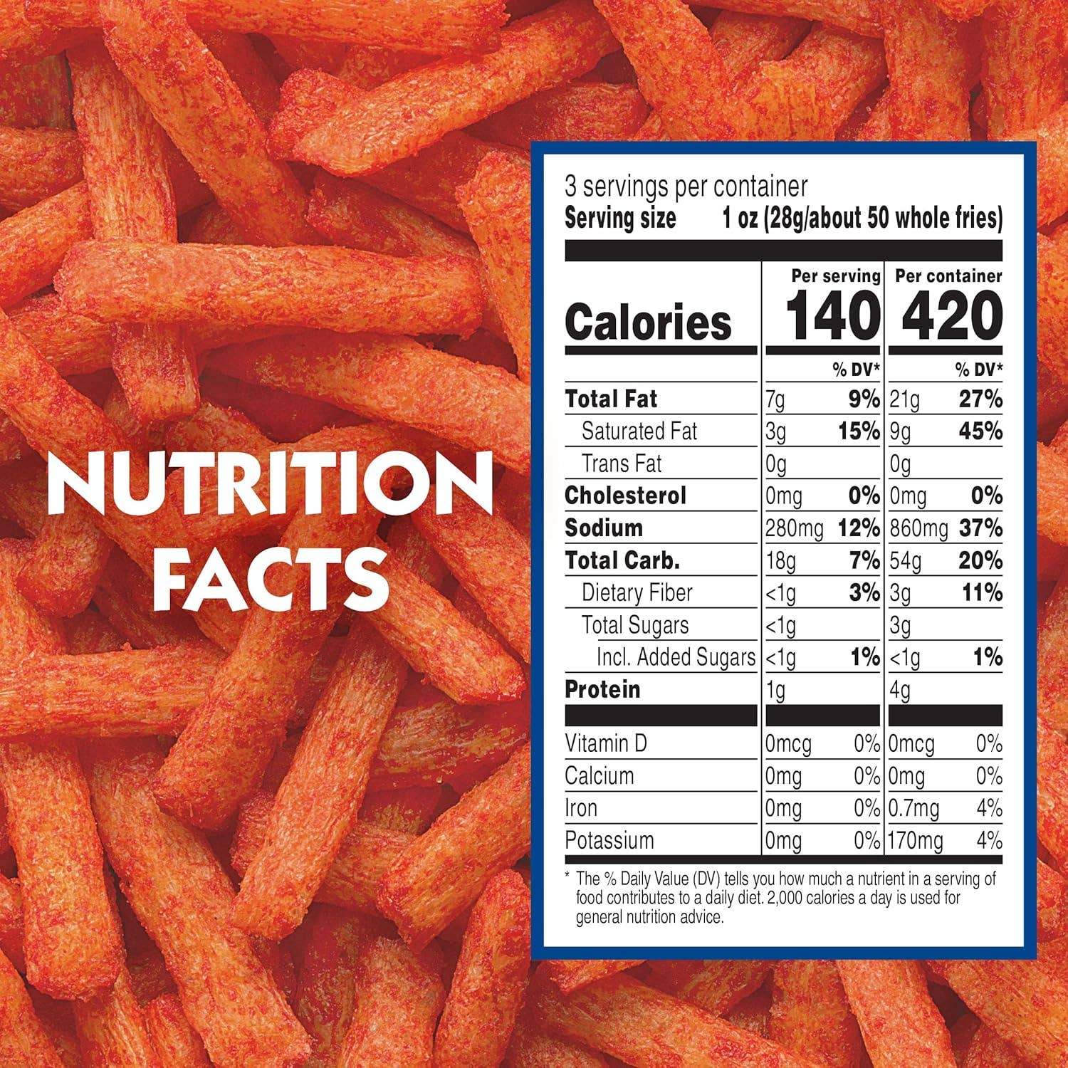 Shop The King - Wholesale Chips - Andy Capp Fire Fries 3 oz 12 Per Box1