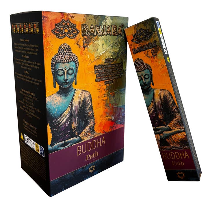12x Banjara Buddha Incense - Path for wholesale by AW Artisan