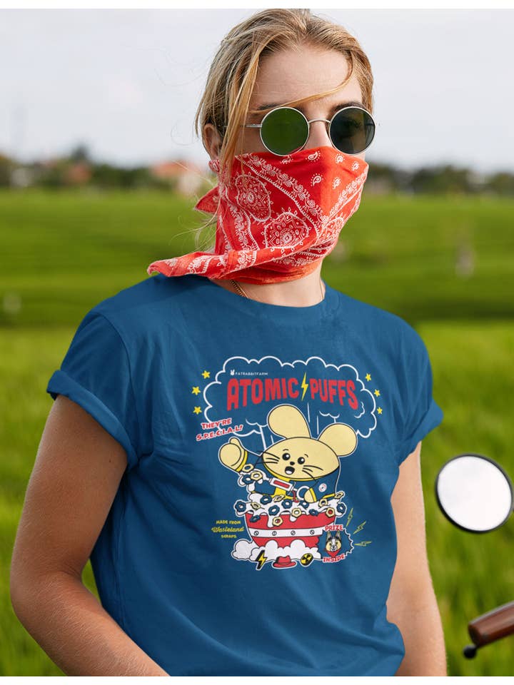 Fat Rabbit Farm / Pandi the Panda – wholesale T-shirt (graphic) – unisex – Atomic Puffs Cereal Box Set5