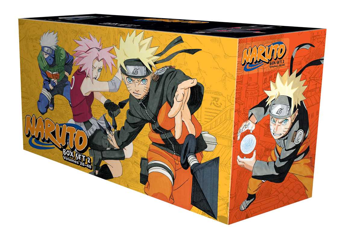 Simon & Schuster - Wholesale Manga - Naruto Box Set 2 by Masashi  Kishimoto0