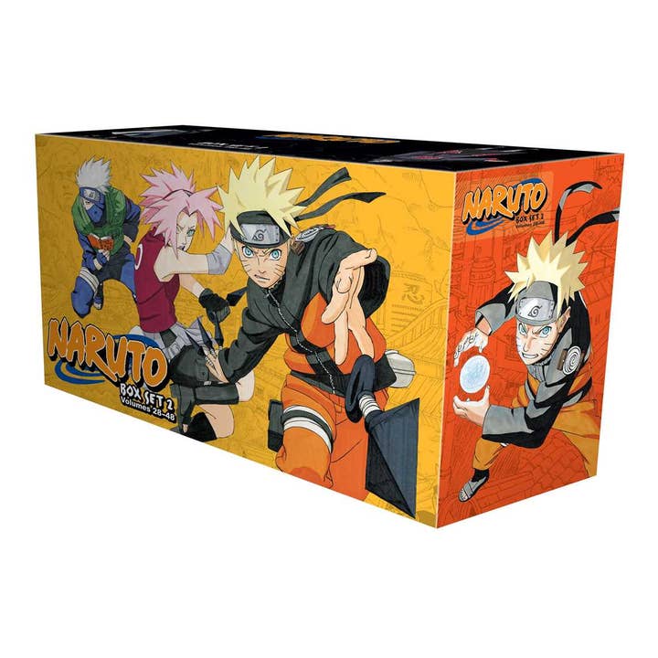 Simon & Schuster - Wholesale Manga - Naruto Box Set 2 by Masashi Kishimoto
